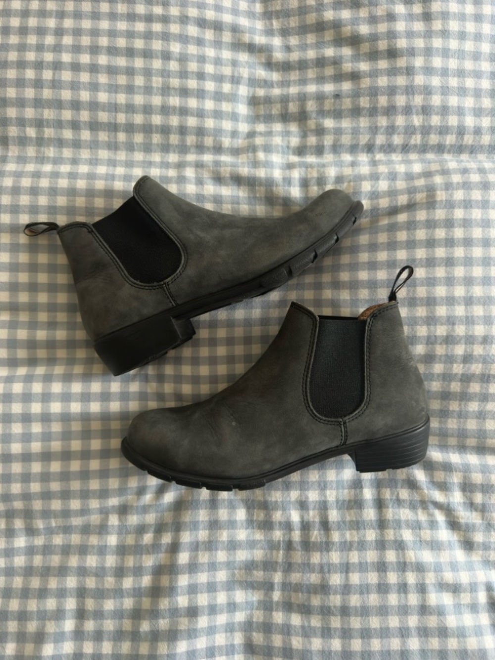Blundstone 1671 Heel Boots In Rustic Black Size U.S. 10